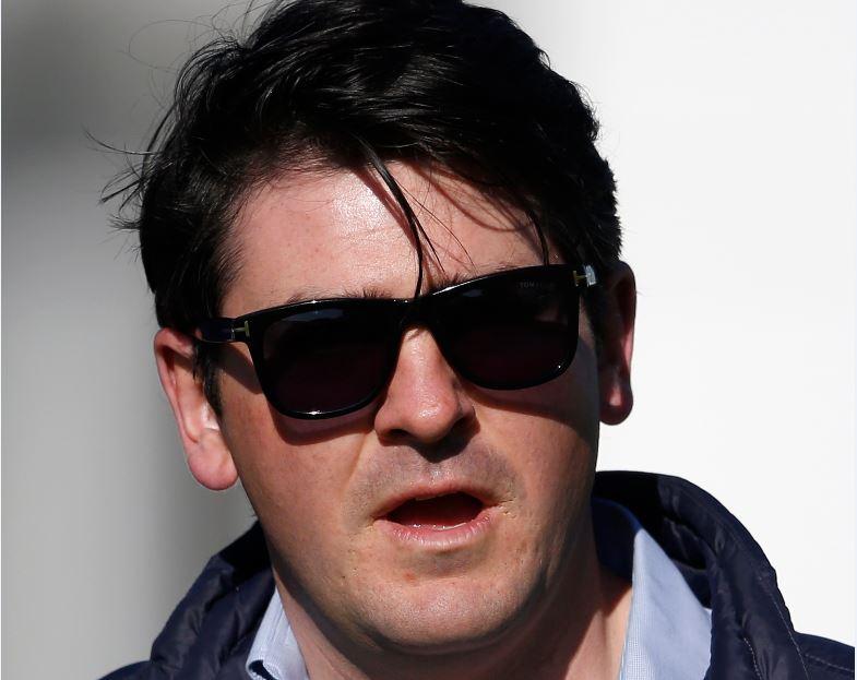 Hugo Palmer who is hoping for a big run from Strange Society